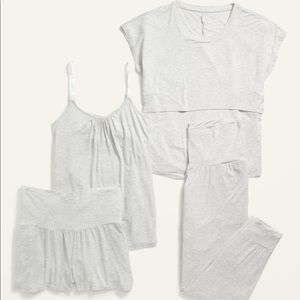Old Navy Maternity/Nursing 4 piece Sleep set SIZE XL